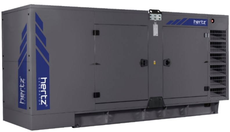 Дизельный генератор Hertz HG 406 PC в кожухе
