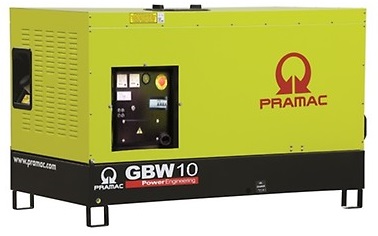 Дизельный генератор Pramac GBW10P в кожухе