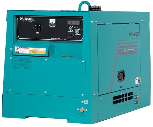 Дизельный генератор Denyo DA 6000 SS с АВР