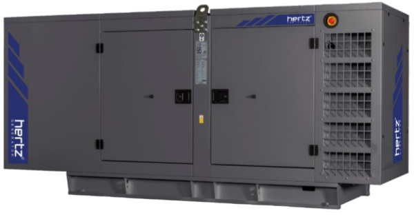 Дизельный генератор Hertz HG 200 CL в кожухе