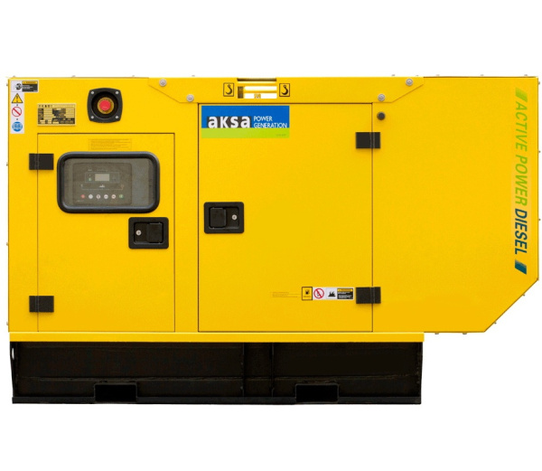 Дизельный генератор Aksa APD10P в кожухе с АВР
