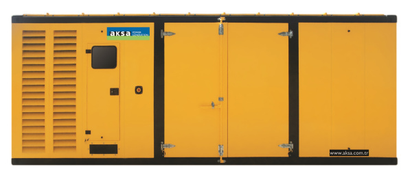 Дизельный генератор Aksa AC-1100 в кожухе